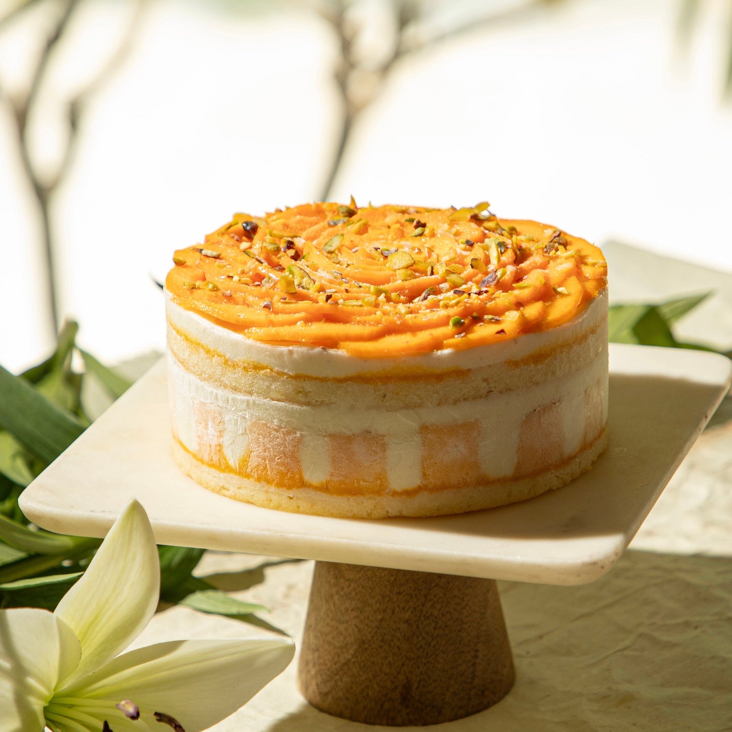 Mango Pistachio Cake