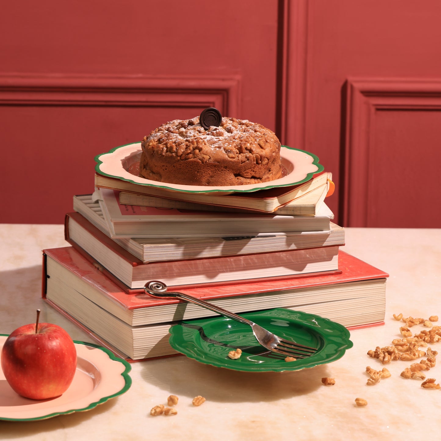 Apple Walnut Cake Gluten Free