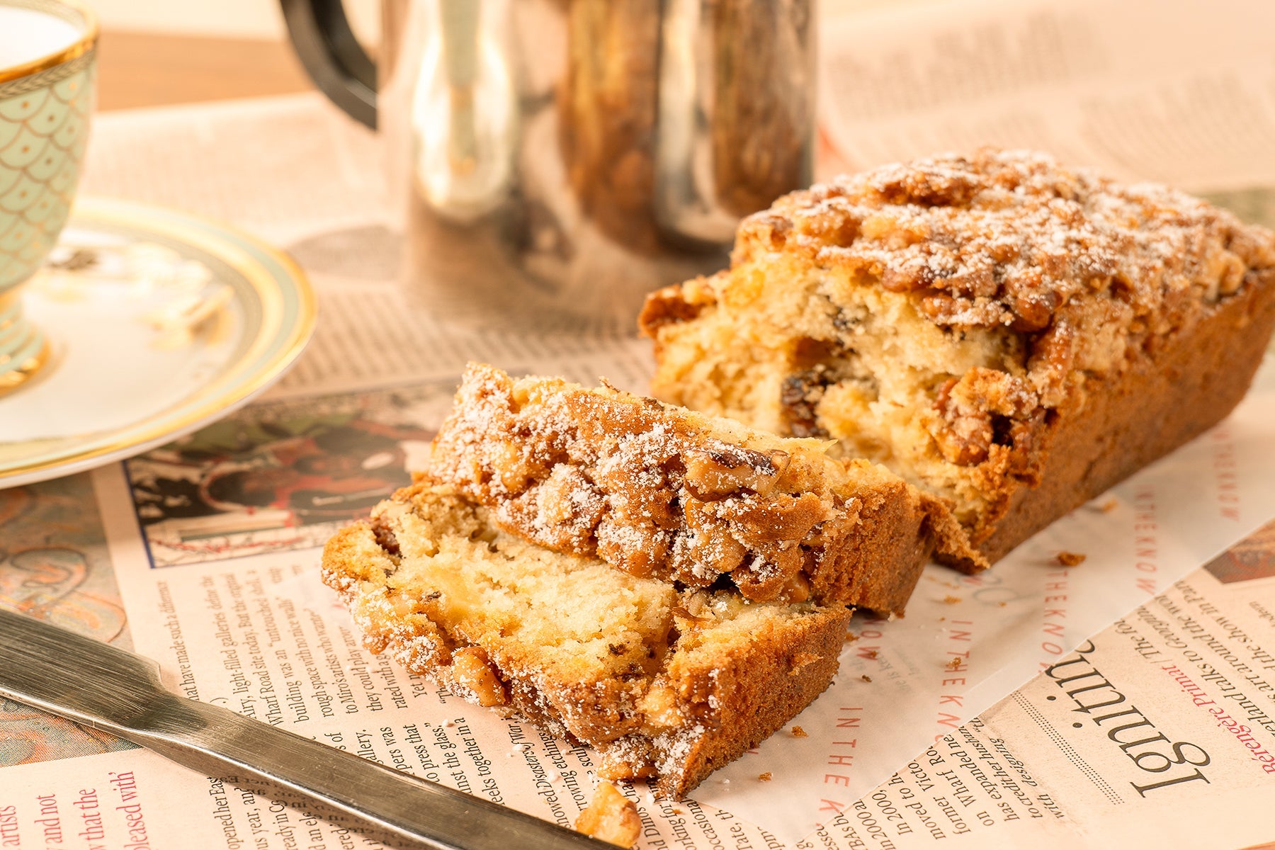 Apple Walnut Cake Gluten Free
