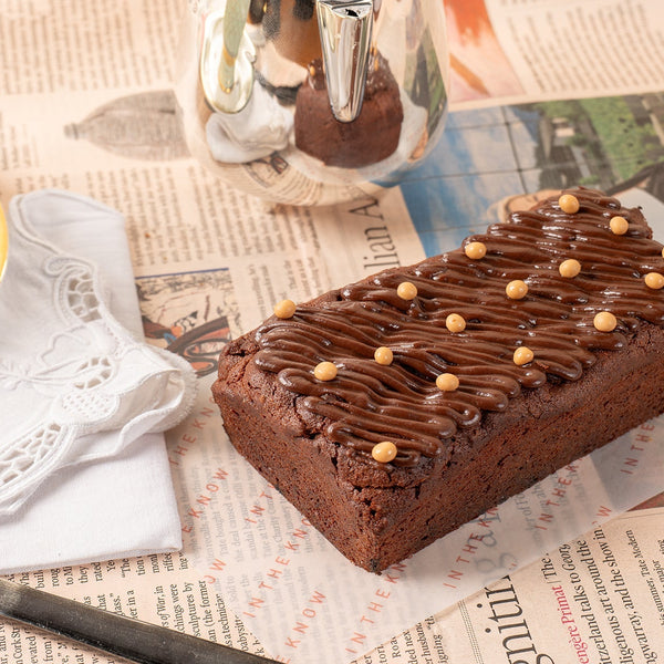 Chocolate Walnut Tea Cake