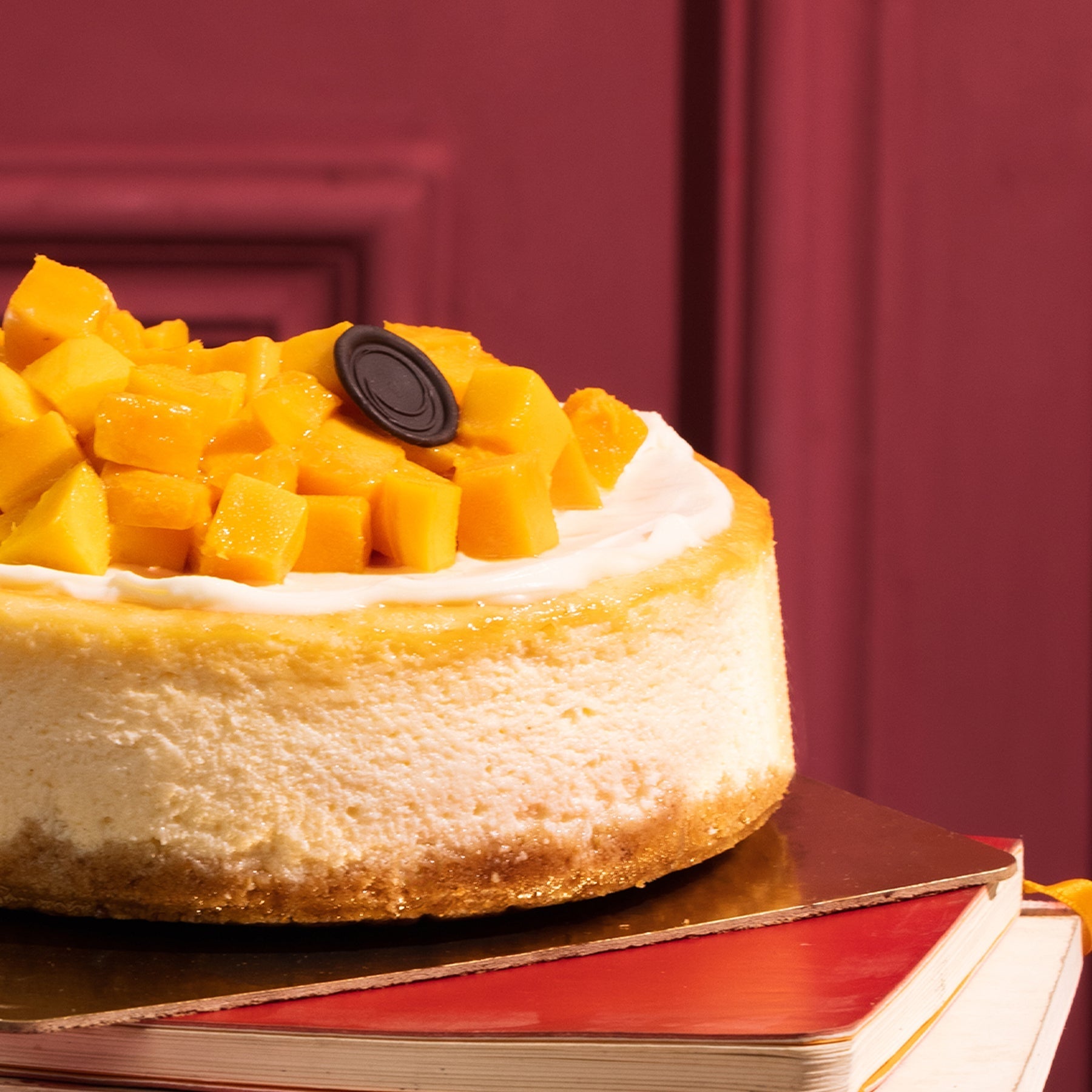 Alphonso Mango Cheesecake