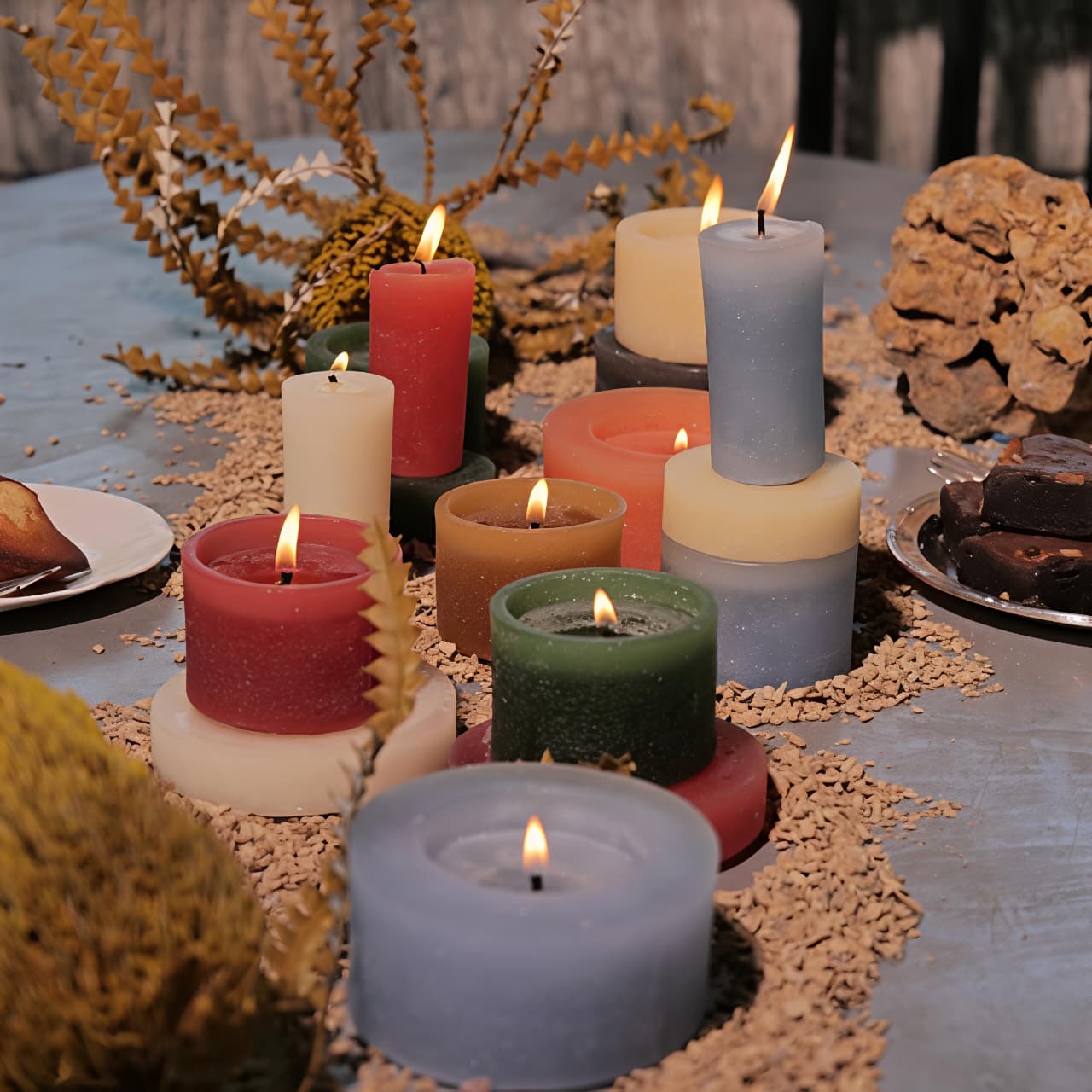 The 7 Chakra Candle Set