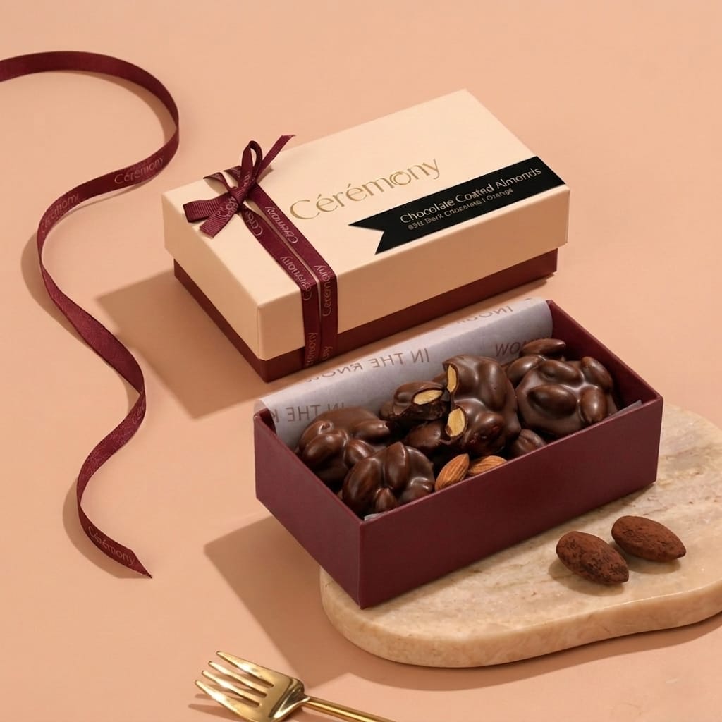 Dark Chocolate Almonds Rocks