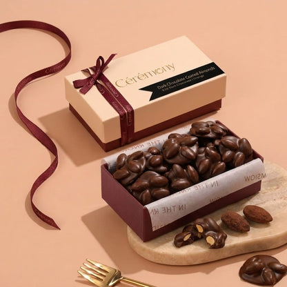 Dark Chocolate Almonds Rocks