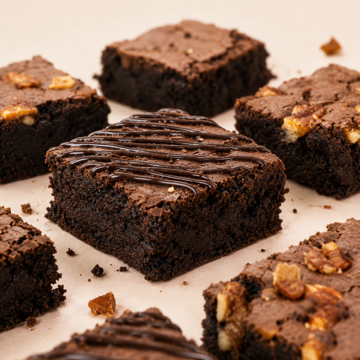 Jaggery Millet Brownie